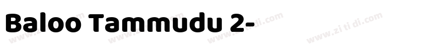 Baloo Tammudu 2字体转换